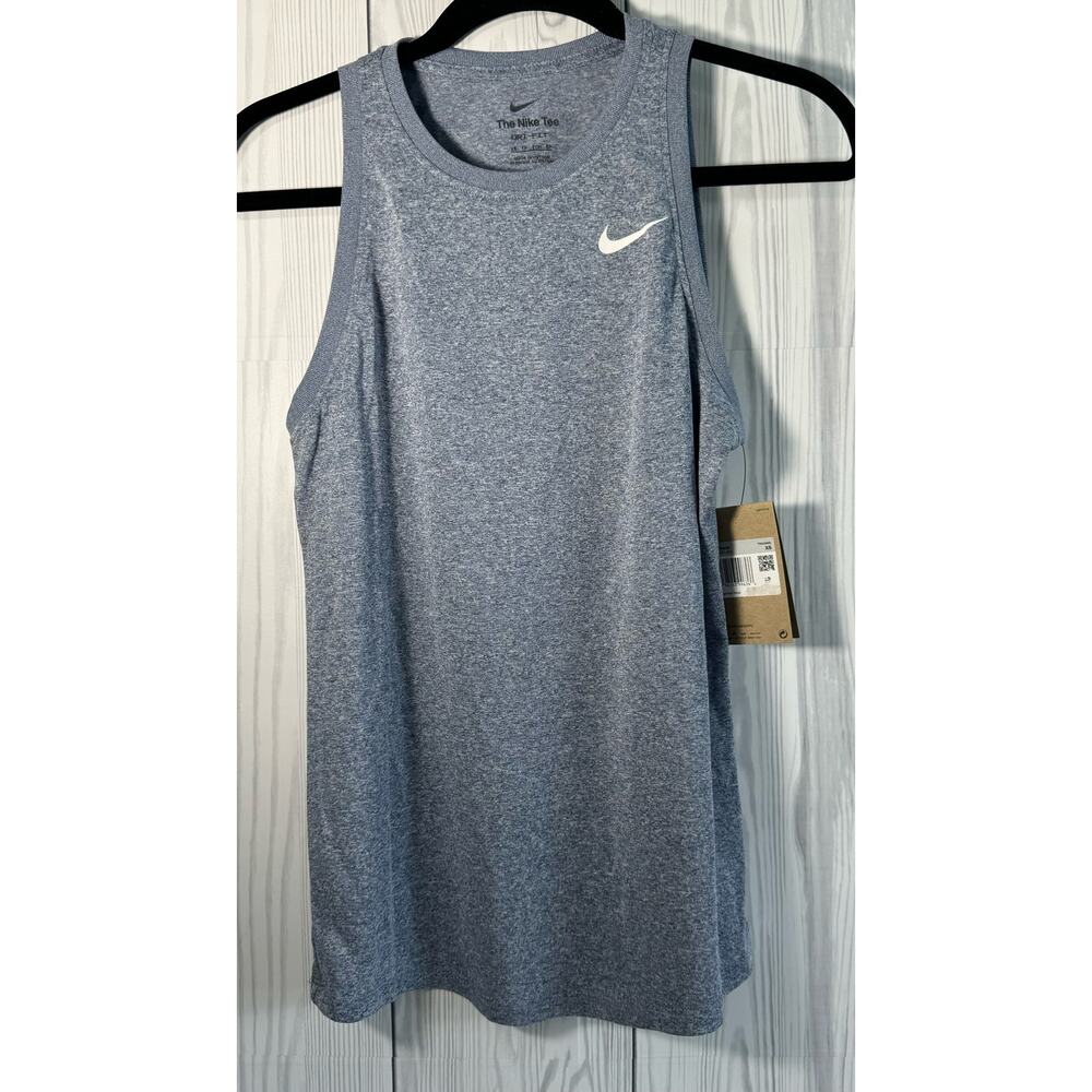 NWT Women's Nike Dri-FIT Tank Top, Blue, Size XS